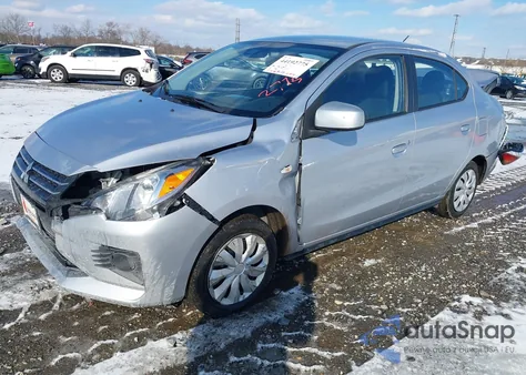 2024 Mitsubishi Mirage G4 Es from USA, damaged, VIN ML32FUFJ5RHF09021